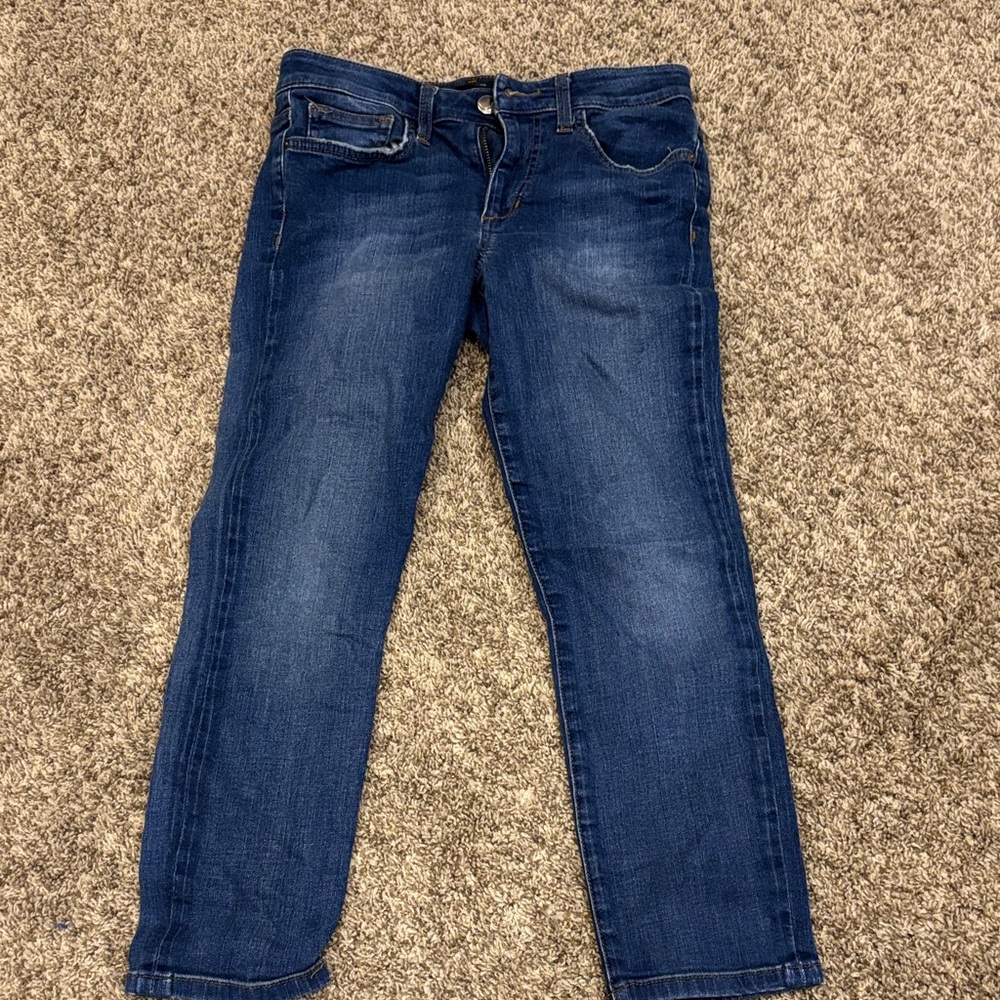 Classic Blue Women's  Cropped Jeans